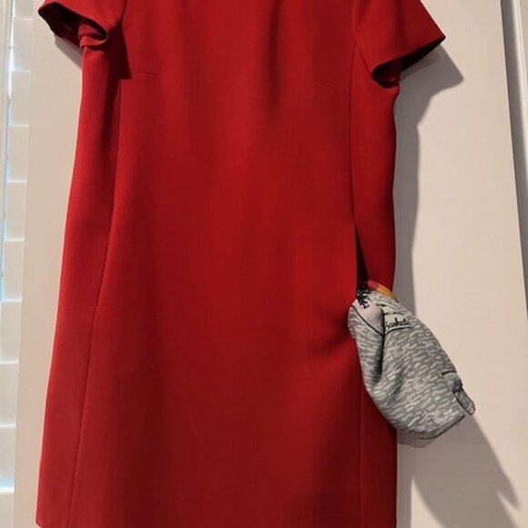 Classic Red Theory dress size 12 - Great for the office - Picture 7 of 7